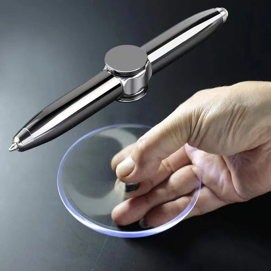 Creative Multi-Function LED Pen Spinning Decompression